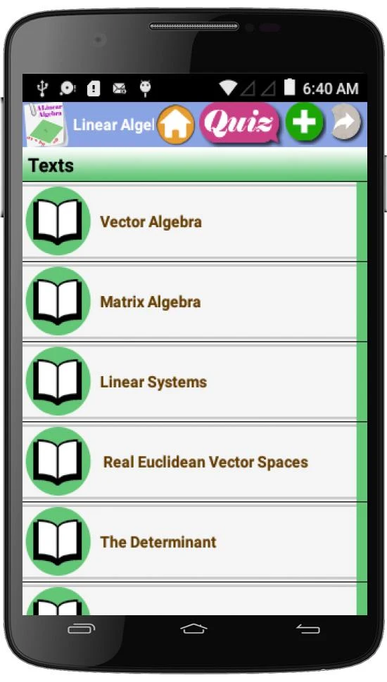 Linear Algebra Courses screenshot