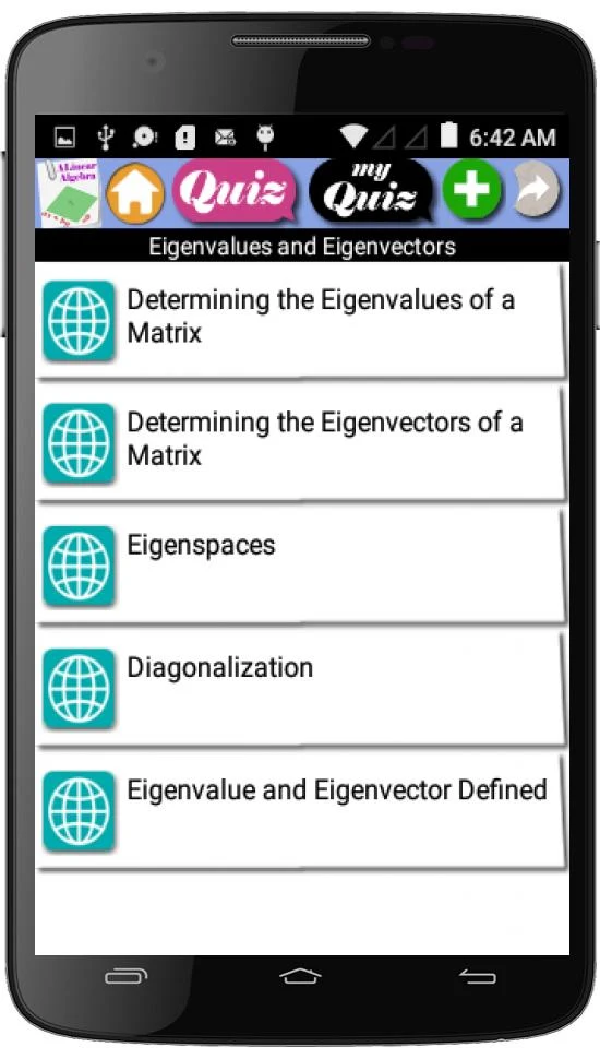 Linear Algebra Courses screenshot